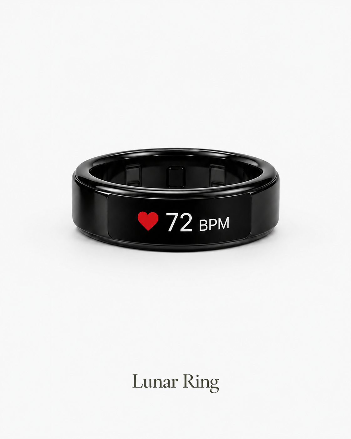 Lunar Smart Ring- Digital Display