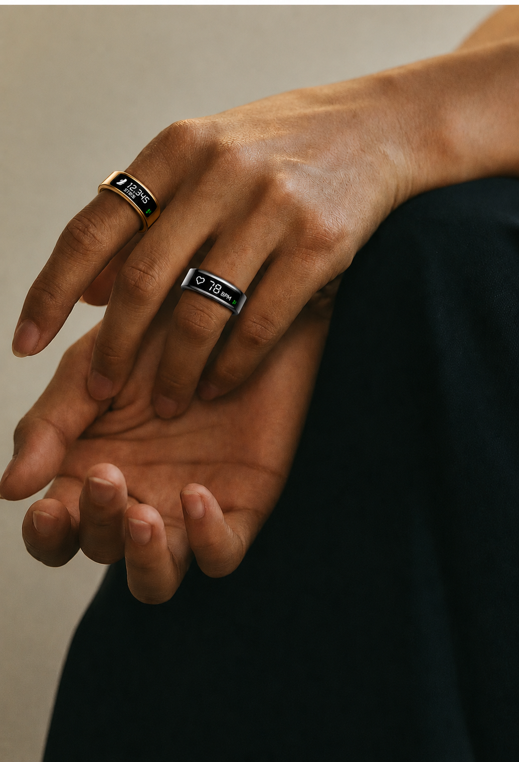 Smart Ring- Digital Display